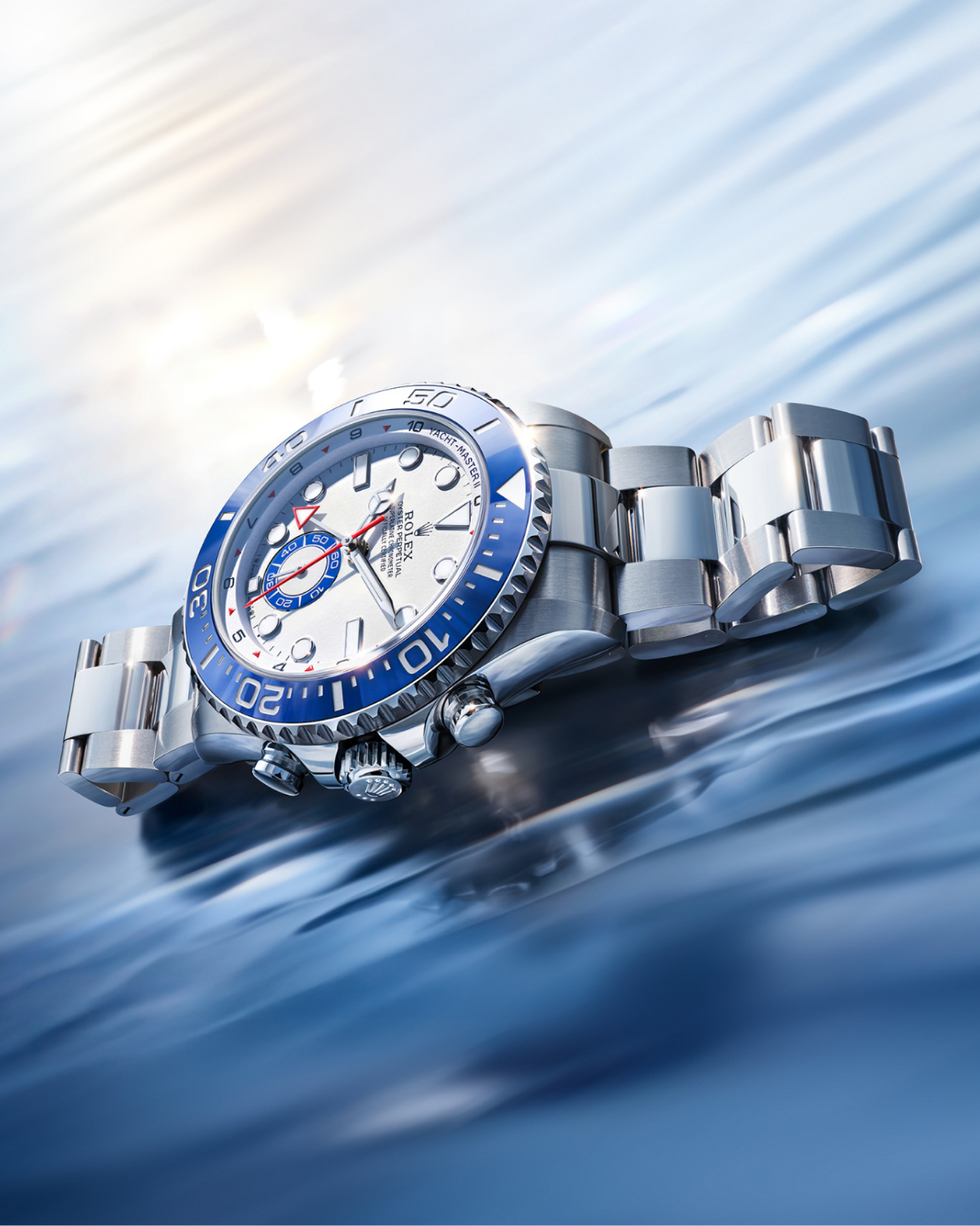 This unique regatta chronograph features an exclusive function developed by Rolex: a programmable countdown with a mechanical memory and on-the-fly synchronization. in Thailand - Nam Sawang