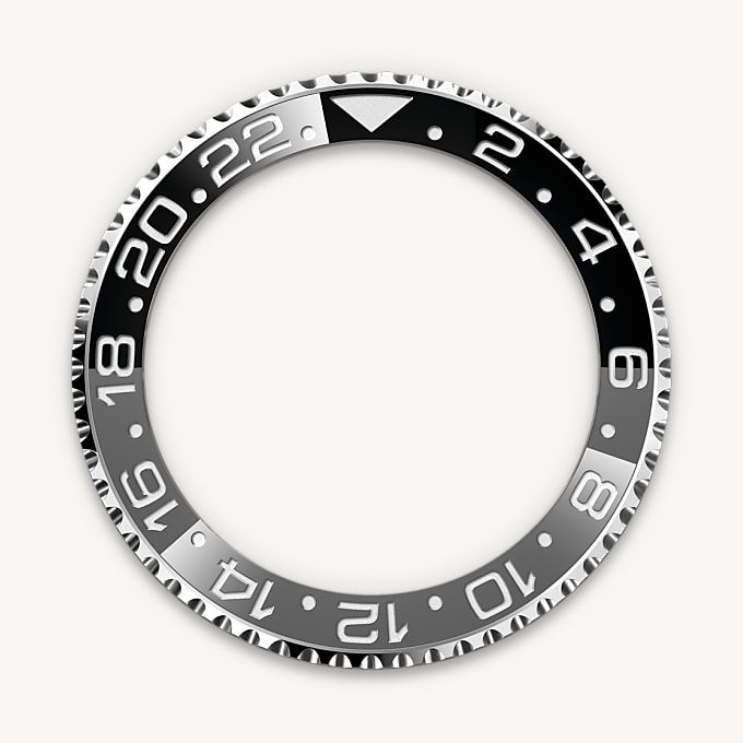 Rolex ขอบหน้าปัดแสดงเวลา 24 ชั่วโมงแบบหมุนได้ - นำสว่าง