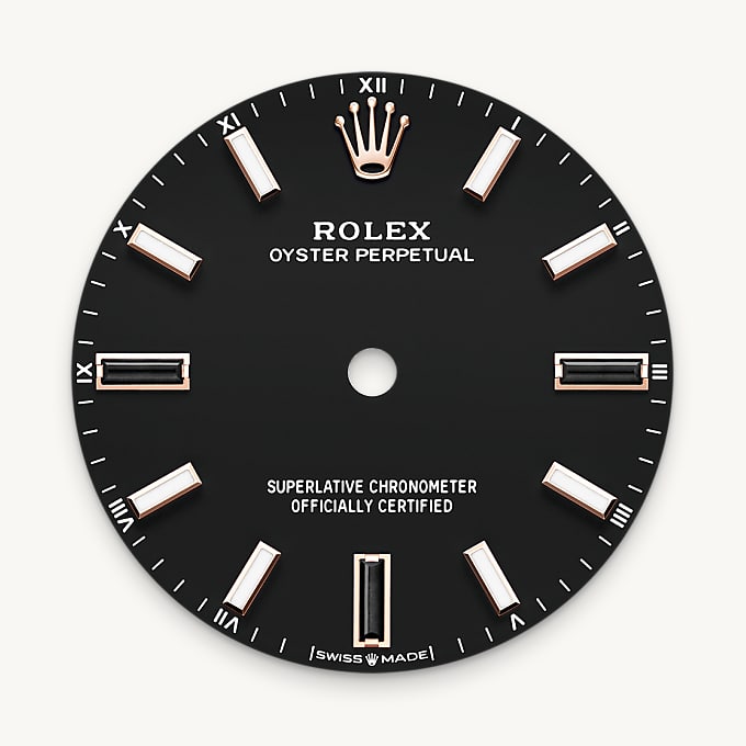 Rolex หน้าปัดสีดำ - นำสว่าง