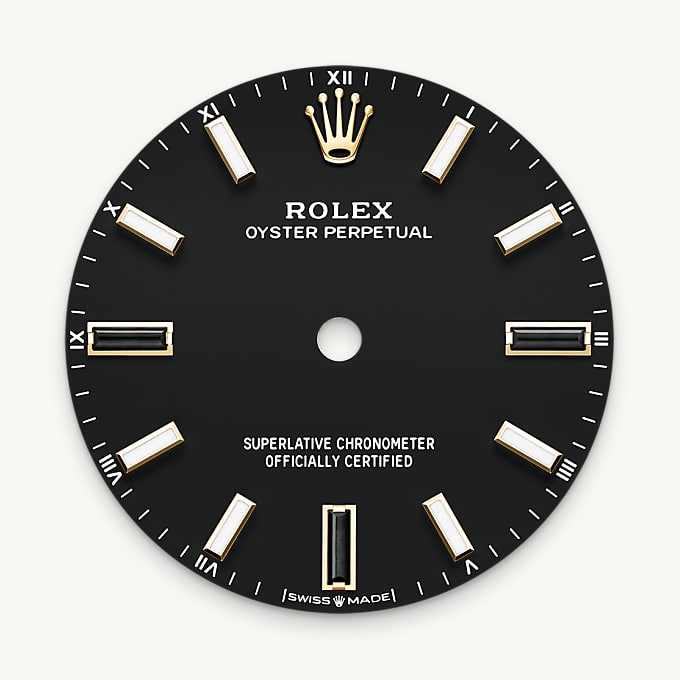 Rolex หน้าปัดสีดำ - นำสว่าง