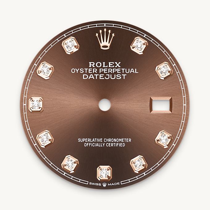 Rolex หน้าปัดสีช็อกโกแลต - นำสว่าง