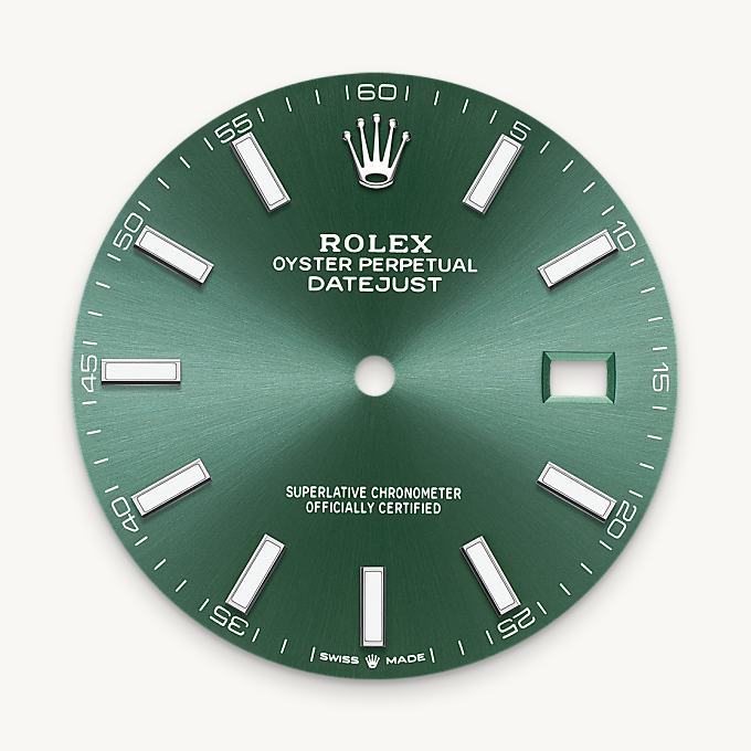 Rolex หน้าปัดสีเขียวมิ้นต์ - นำสว่าง