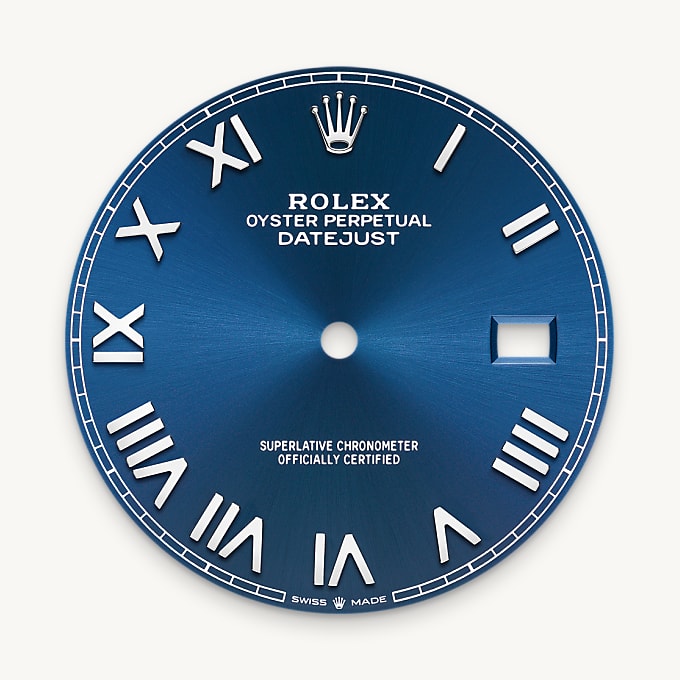 Rolex หน้าปัดสีฟ้าสว่าง - นำสว่าง