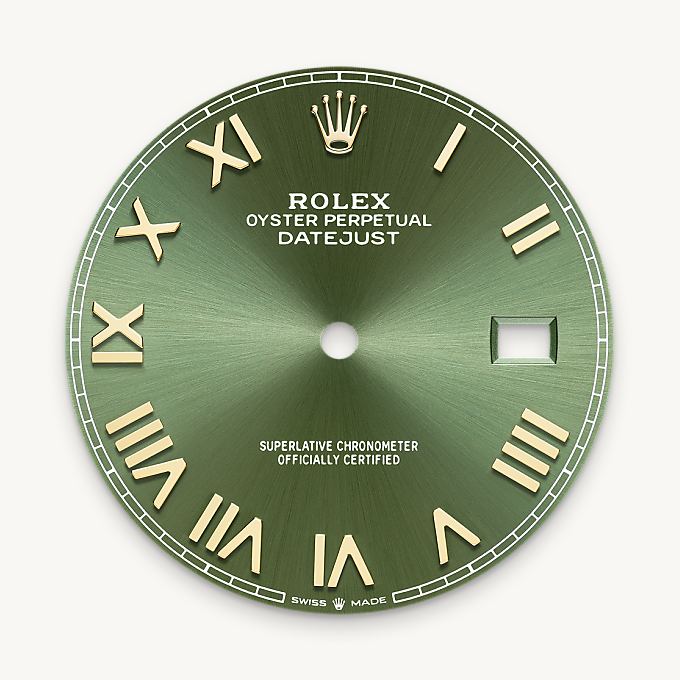 Rolex หน้าปัดสีเขียวมะกอก - นำสว่าง