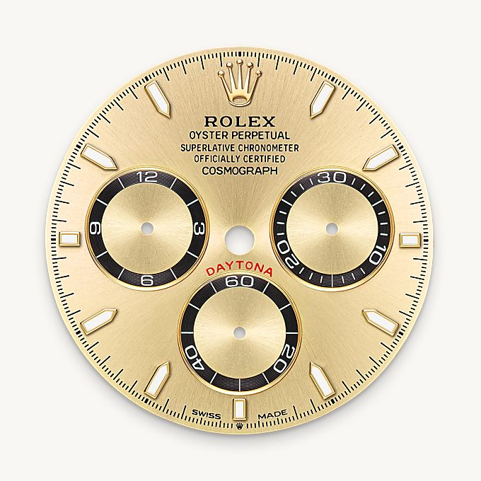 Rolex หน้าปัดสีทอง - นำสว่าง