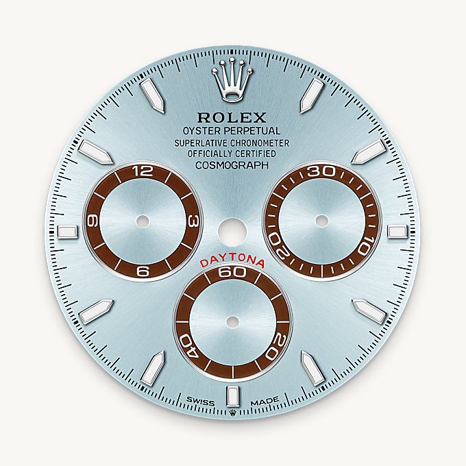Rolex หน้าปัดสีฟ้าไอซ์บลู - นำสว่าง