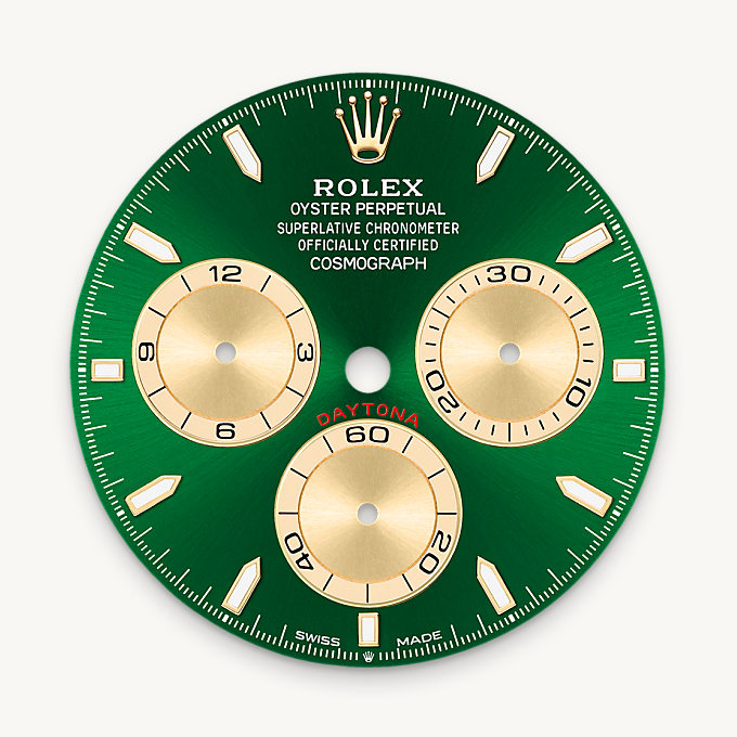 Rolex หน้าปัดสีเขียวสว่าง - นำสว่าง