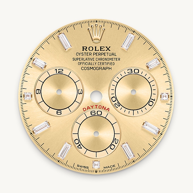 Rolex หน้าปัดสีทอง - นำสว่าง