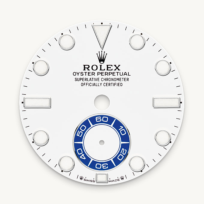 Rolex หน้าปัดสีขาว - นำสว่าง
