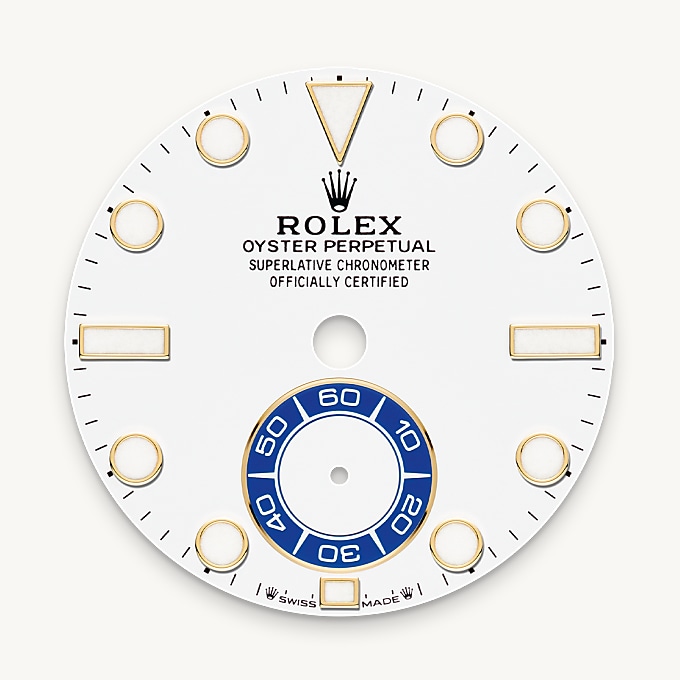Rolex หน้าปัดสีขาว - นำสว่าง