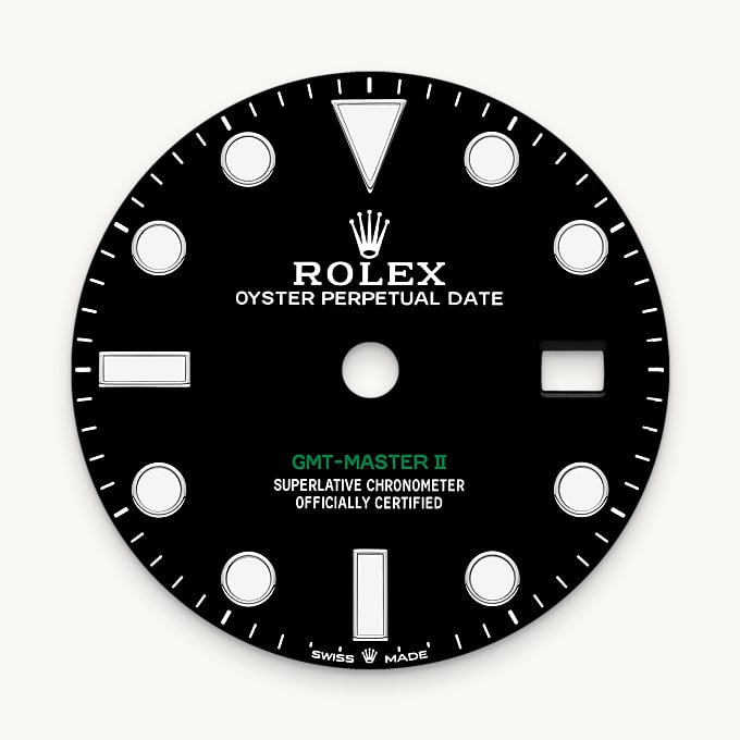 Rolex หน้าปัดสีดำ - นำสว่าง