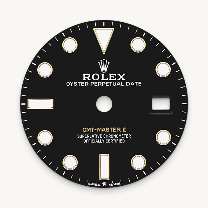 Rolex หน้าปัดสีดำ - นำสว่าง