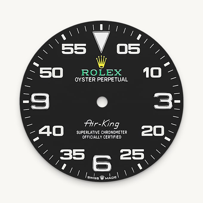 Rolex หน้าปัดสีดำ - นำสว่าง