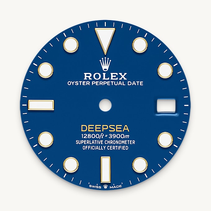 Rolex หน้าปัดสีน้ำเงิน - นำสว่าง
