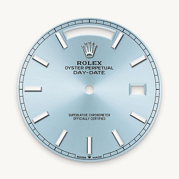 Rolex หน้าปัดสีฟ้าไอซ์บลู - นำสว่าง