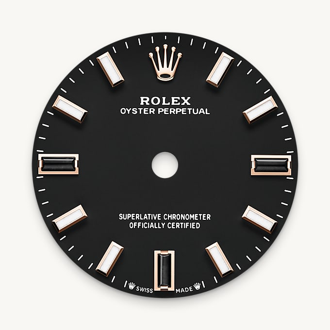 Rolex หน้าปัดสีดำ - นำสว่าง