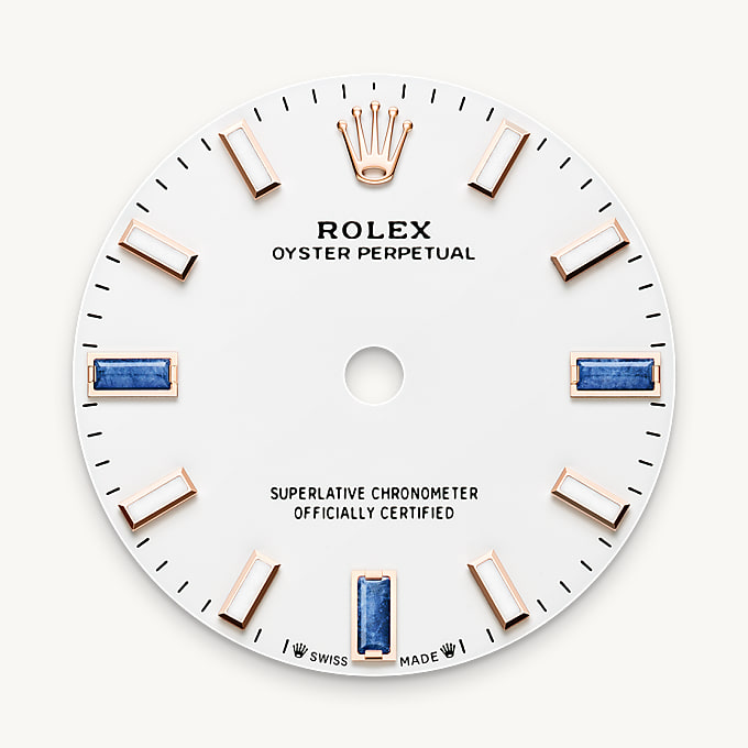 Rolex หน้าปัดสีขาว - นำสว่าง
