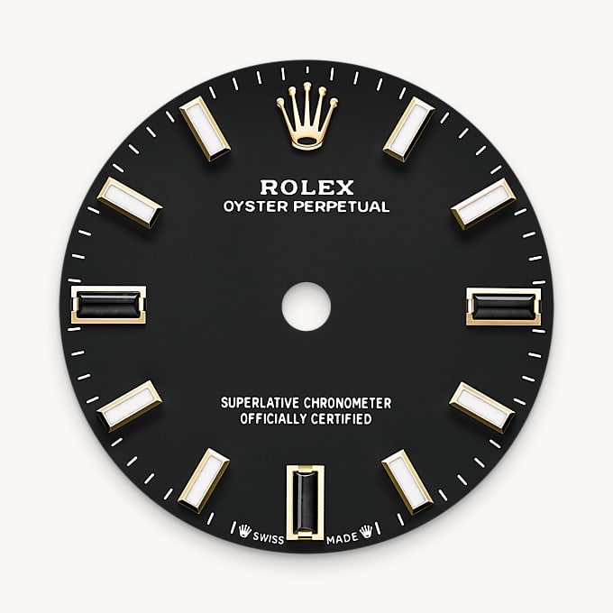 Rolex หน้าปัดสีดำ - นำสว่าง