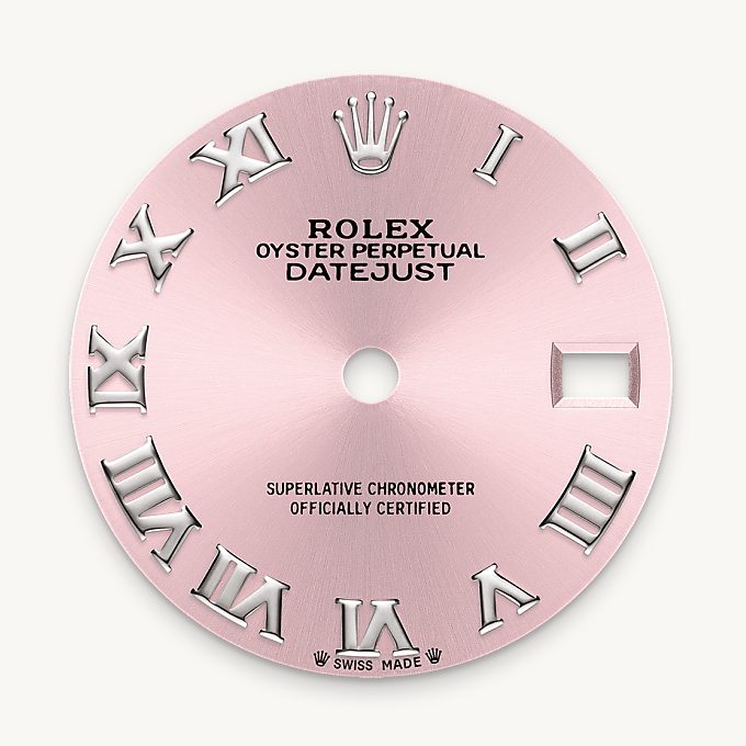 Rolex หน้าปัดสีชมพู - นำสว่าง
