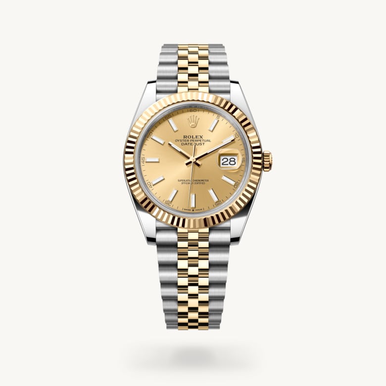 Rolex datejust ในวัสดุ Yellow Rolesor, m126333-0010 - นำสว่าง