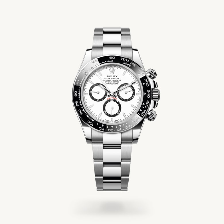 Rolex cosmograph-daytona ในวัสดุ Oystersteel, m126500ln-0001 - นำสว่าง