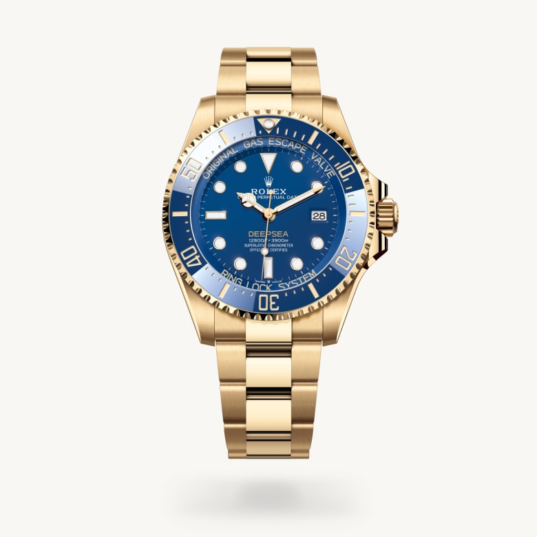 Rolex deepsea ในวัสดุ ทองคำ 18 กะรัต, m136668lb-0001 - นำสว่าง