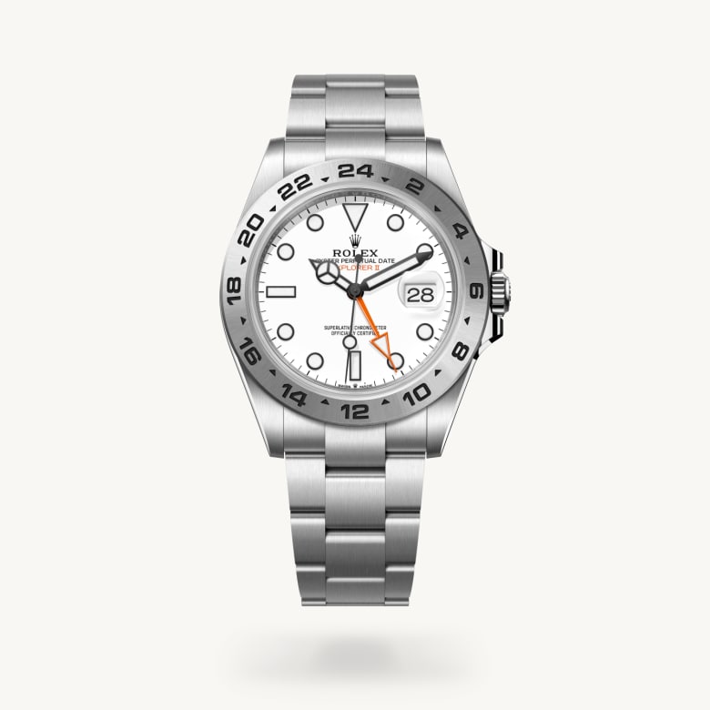 Rolex explorer-ii in Oystersteel, m226570-0001 - Nam Sawang