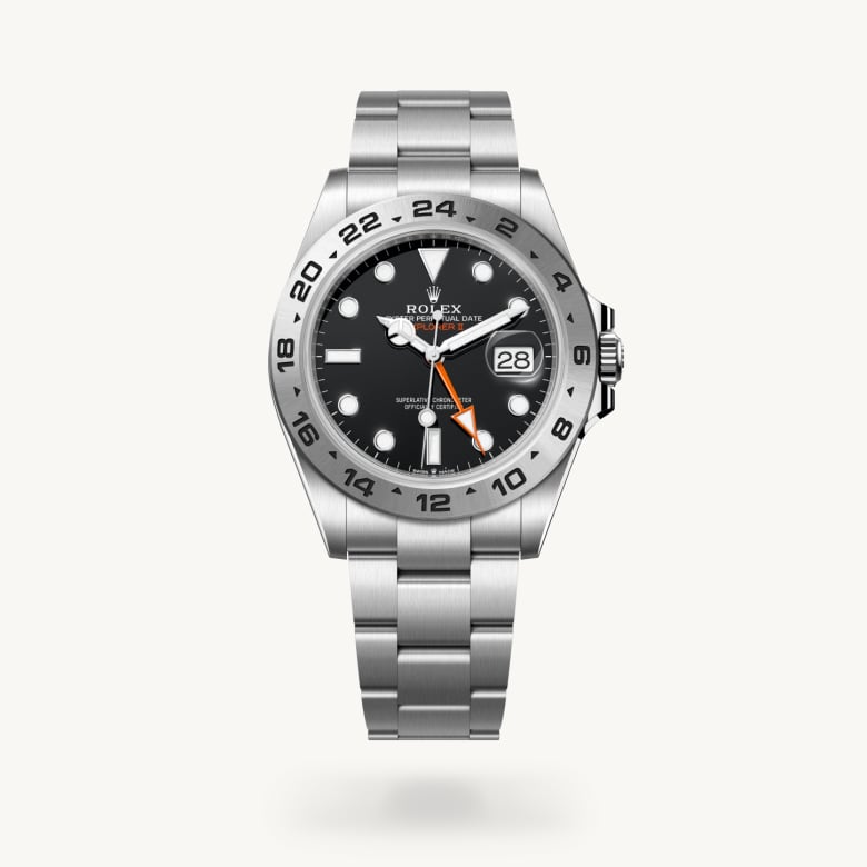 Rolex explorer-ii in Oystersteel, m226570-0002 - Nam Sawang