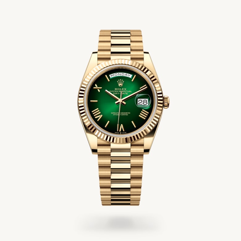 Rolex day-date in 18 ct yellow gold, m228238-0069 - Nam Sawang