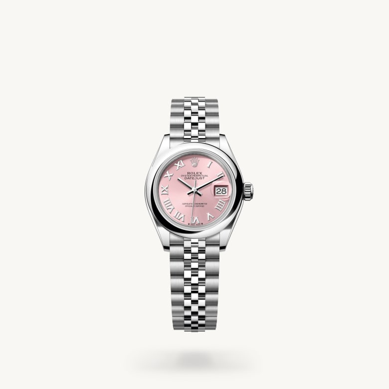 Rolex lady-datejust ในวัสดุ Oystersteel, m279160-0013 - นำสว่าง