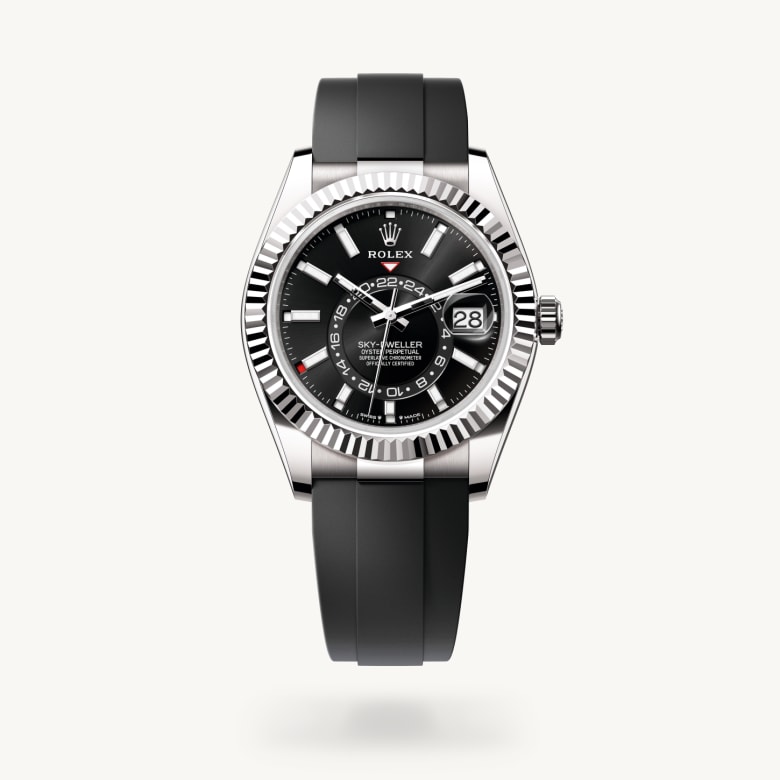 Rolex sky-dweller in 18 ct white gold, m336239-0002 - Nam Sawang
