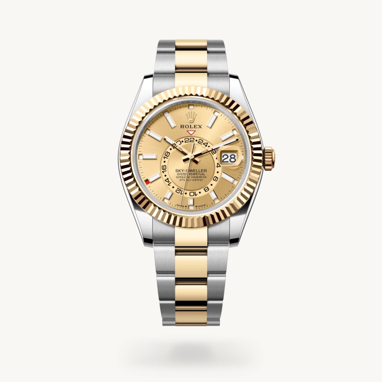 Rolex sky-dweller in Yellow Rolesor, m336933-0001 - Nam Sawang