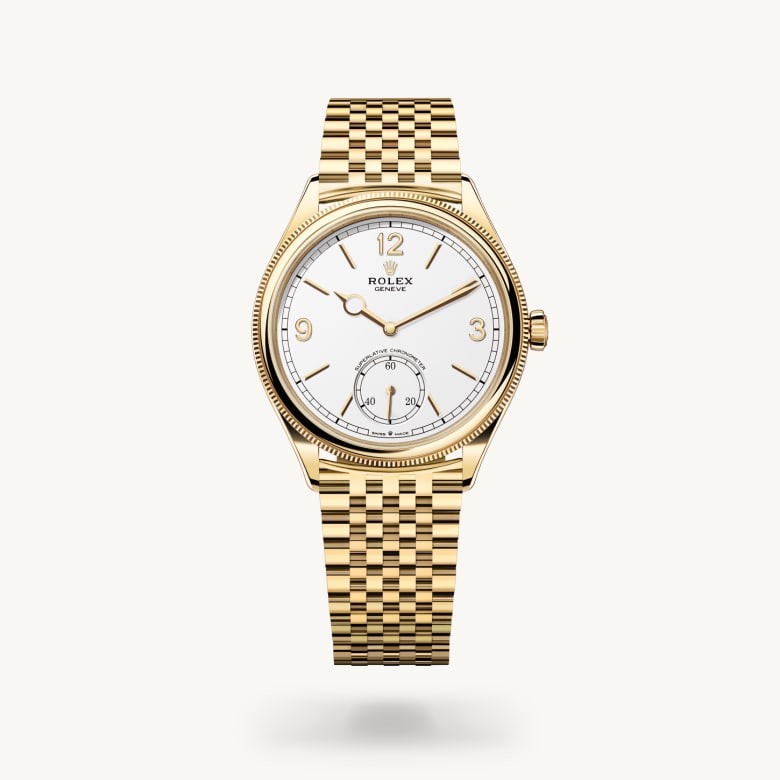Rolex 1908 in 18 ct yellow gold, m52508-0008 - Nam Sawang
