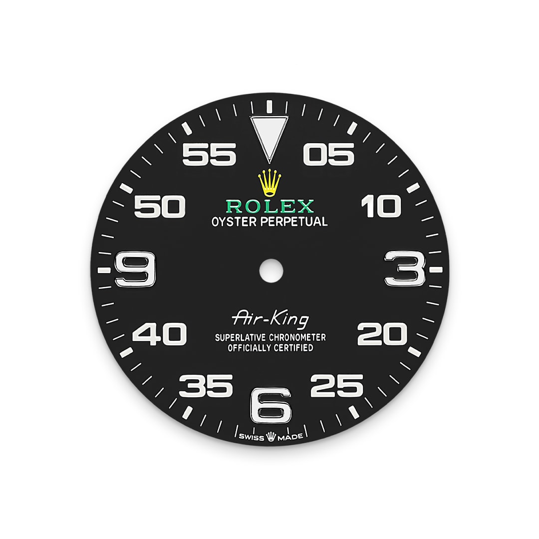 Black dial