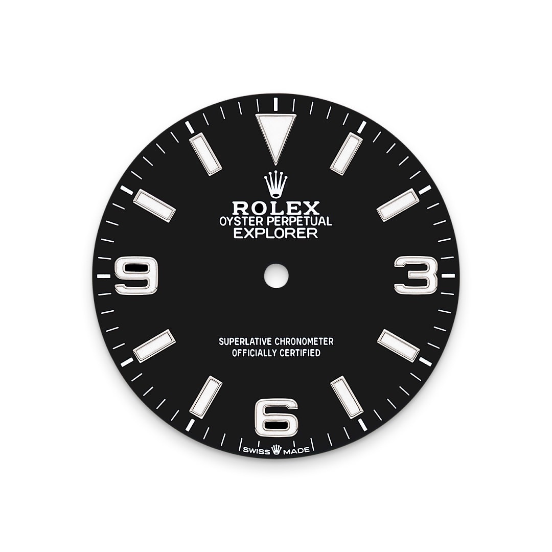Black dial