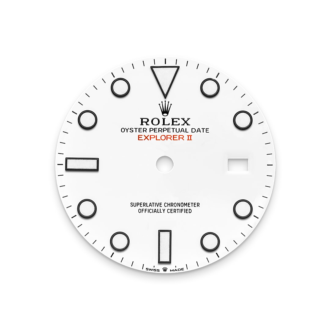 White dial