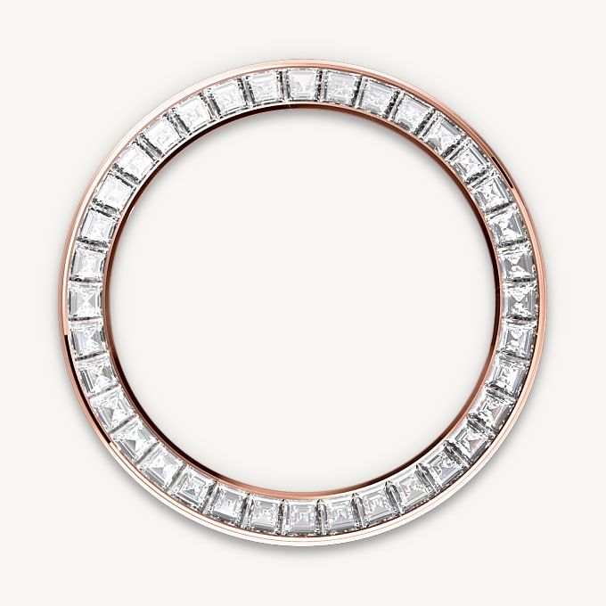 Rolex ขอบตัวเรือนประดับเพชร - นำสว่าง