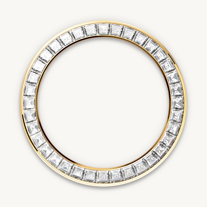 Rolex ขอบตัวเรือนประดับเพชร - นำสว่าง