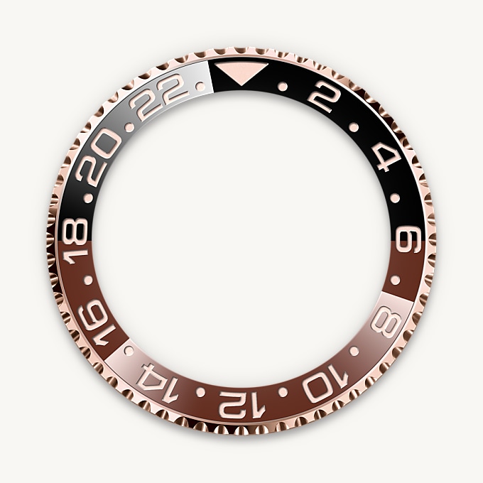 Rolex ขอบหน้าปัดแสดงเวลา 24 ชั่วโมงแบบหมุนได้ - นำสว่าง