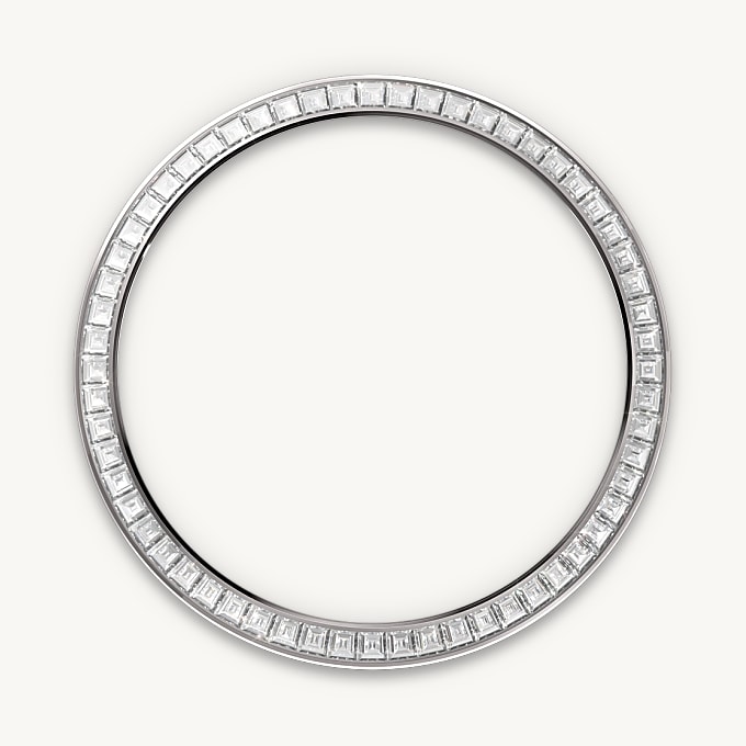 Rolex ขอบตัวเรือนประดับเพชร - นำสว่าง