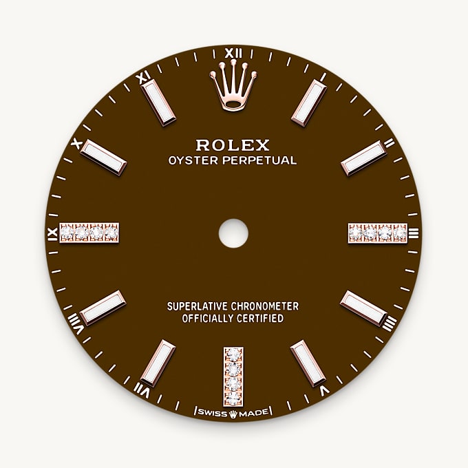 Rolex Brown stone dial - Nam Sawang