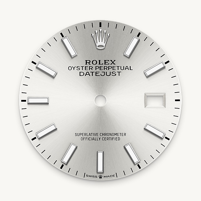 Rolex หน้าปัดเงิน - นำสว่าง