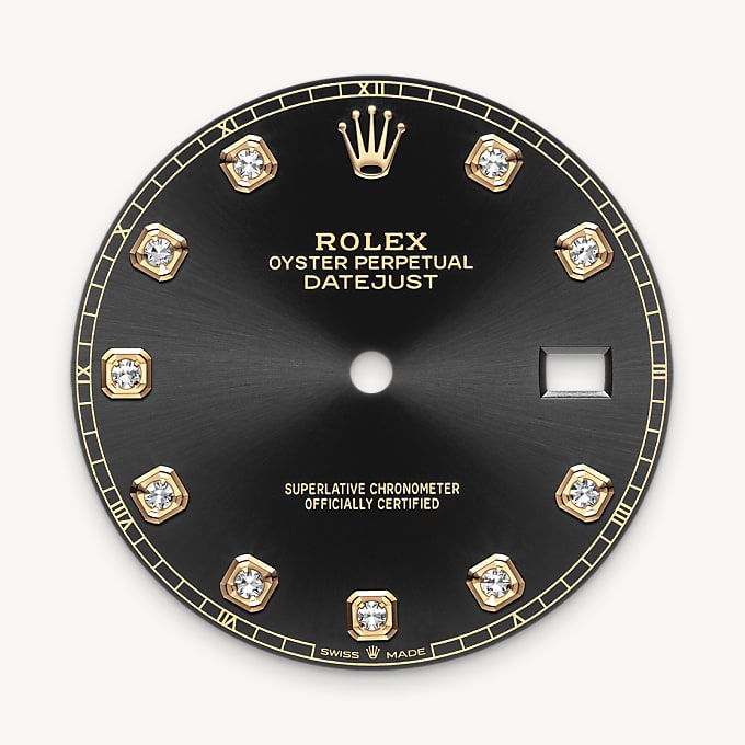 Rolex Bright black dial - Nam Sawang