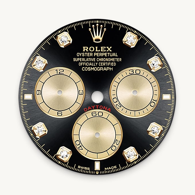 Rolex Bright black and golden dial - Nam Sawang