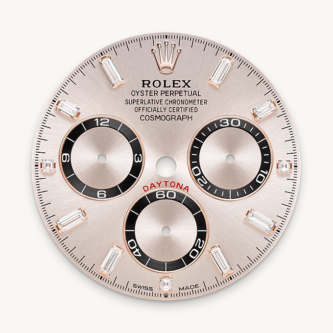 Rolex หน้าปัดซันดัสต์ - นำสว่าง