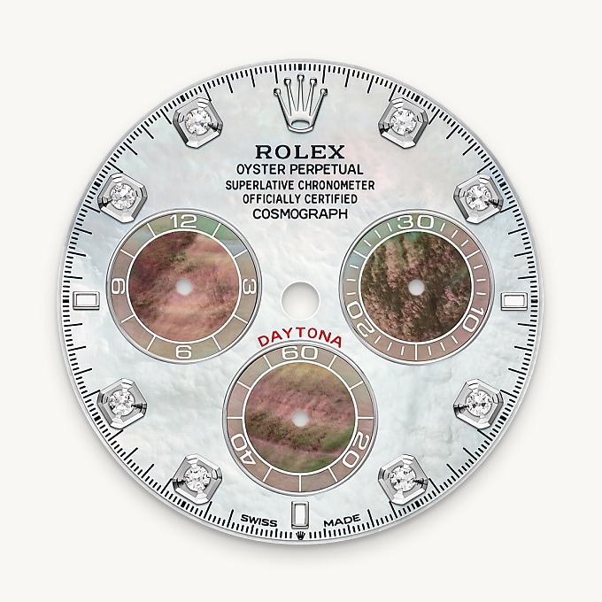 Rolex หน้าปัดเปลือกหอยมุก - นำสว่าง