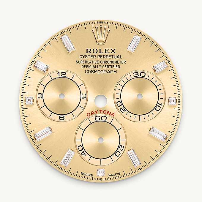 Rolex หน้าปัดสีทอง - นำสว่าง