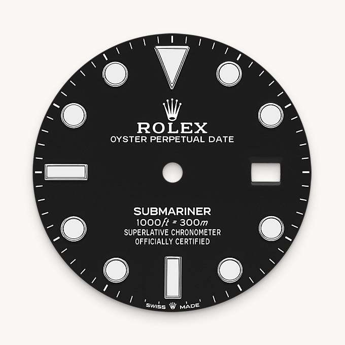 Rolex หน้าปัดสีดำ - นำสว่าง