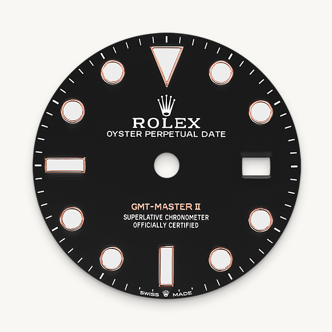 Rolex หน้าปัดสีดำ - นำสว่าง