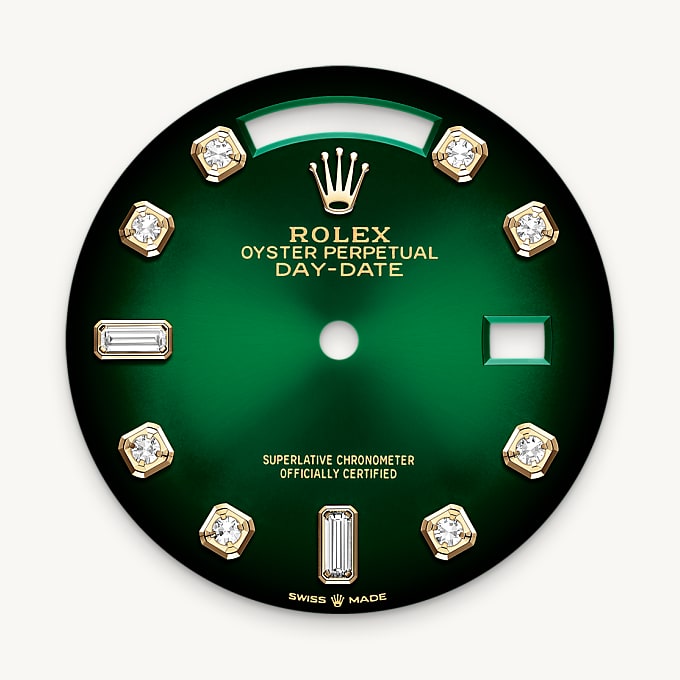 Rolex Green ombré dial - Nam Sawang